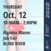 Algoma Manor Job Fair Blind River